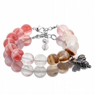 Браслет с халцедоном