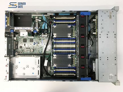 Сервер HP DL380 G9 8SFF 2x E5-2623v3 96 GB