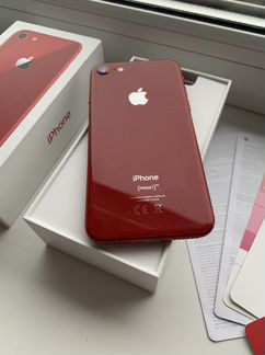 iPhone 8 64 гб Ростест(product red)