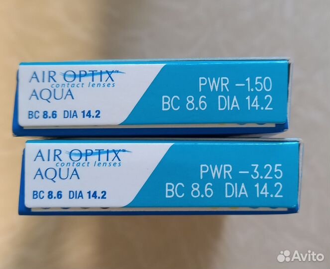 Линзы контактные