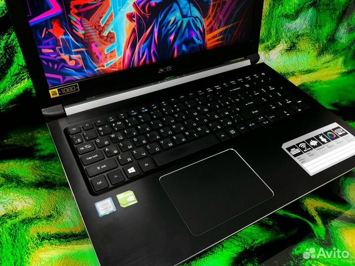 Игровой ноутбук Acer Aspire Geforce 940MX