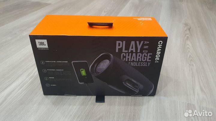 Коробка от JBL Charge-4