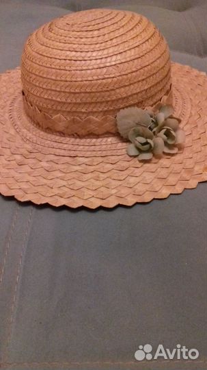 Шляпа соломенная женская