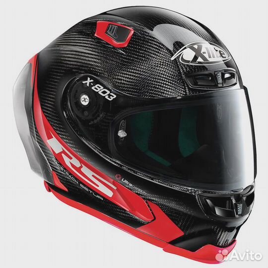 X-Lite X-803 RS U.C. Hot Lap Black-white