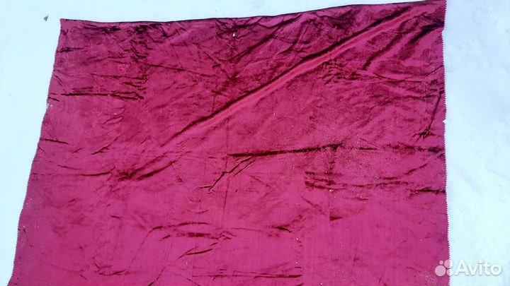Бархат плюш ткань СССР