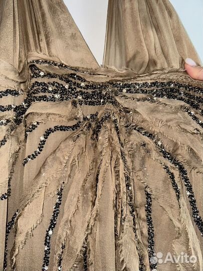 Платье натуральный шелк италия