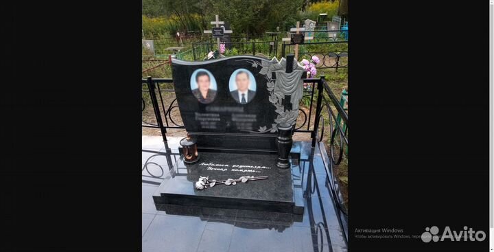 Памятники, благоустройство.Череповец фирма Обелиск