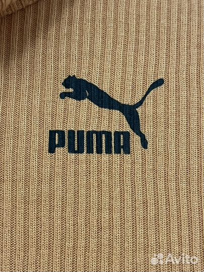 Лонгслив оранжевый puma