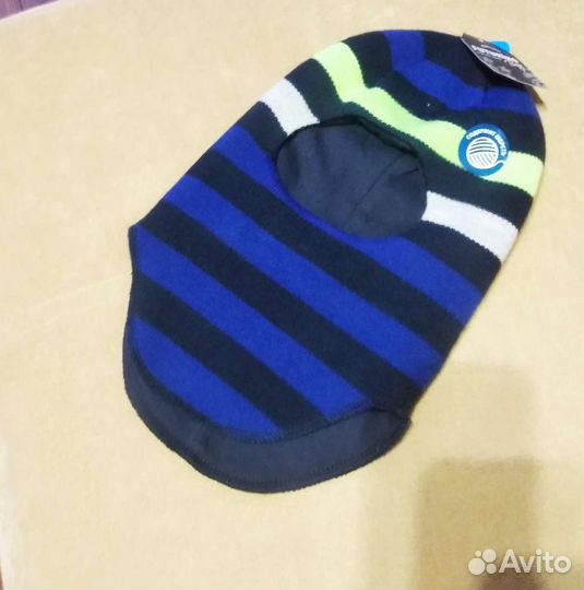 Шапка шлем зимняя