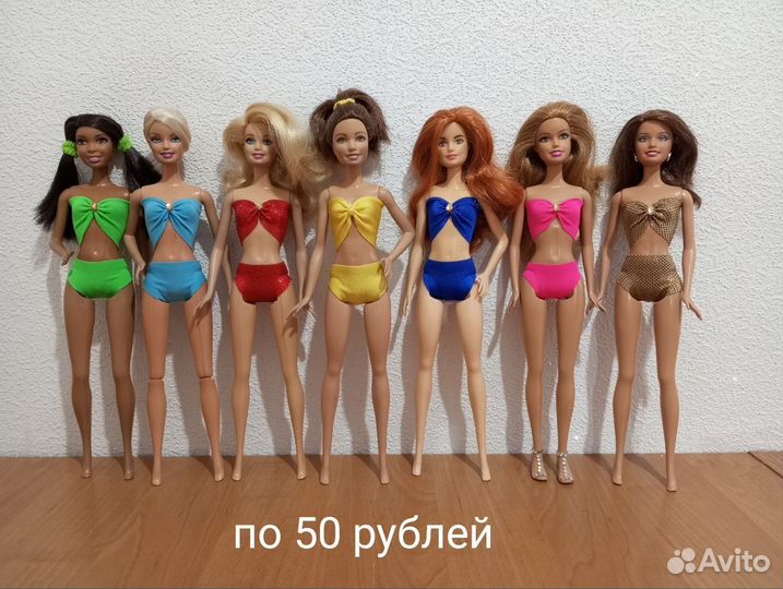Одежда для Барби купальник аутфит для кукол бжд