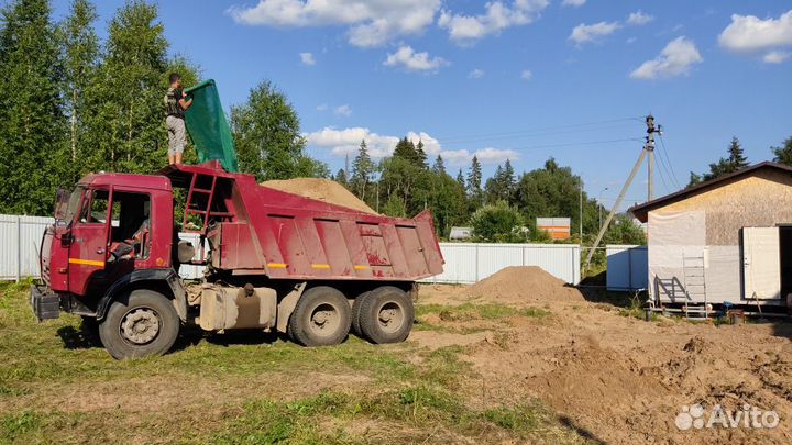 Планировка земли, вспашка, газон, дренаж