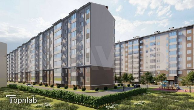 1-к. квартира, 32,1 м², 8/10 эт.