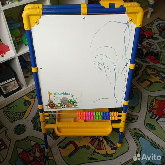 Доска для рисования мелом и маркером, мольберт