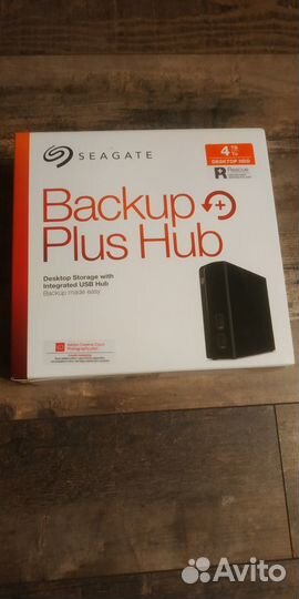 Внешний диск Seagate Backup Plus Hub 4 тб