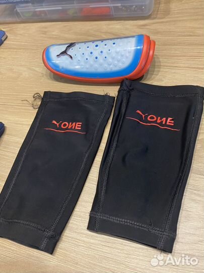 Щитки футбольные puma