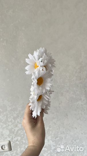 Ободок из цветов