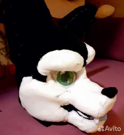 Маска пса с хвостом