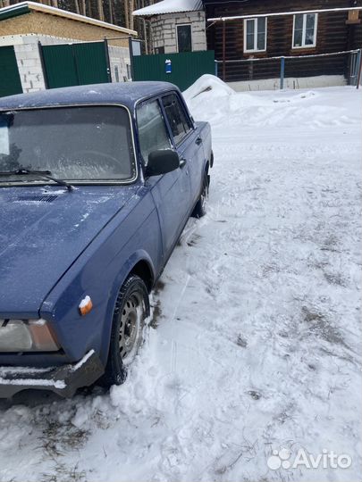 ВАЗ 2107 1.6 МТ, 2006, 102 441 км