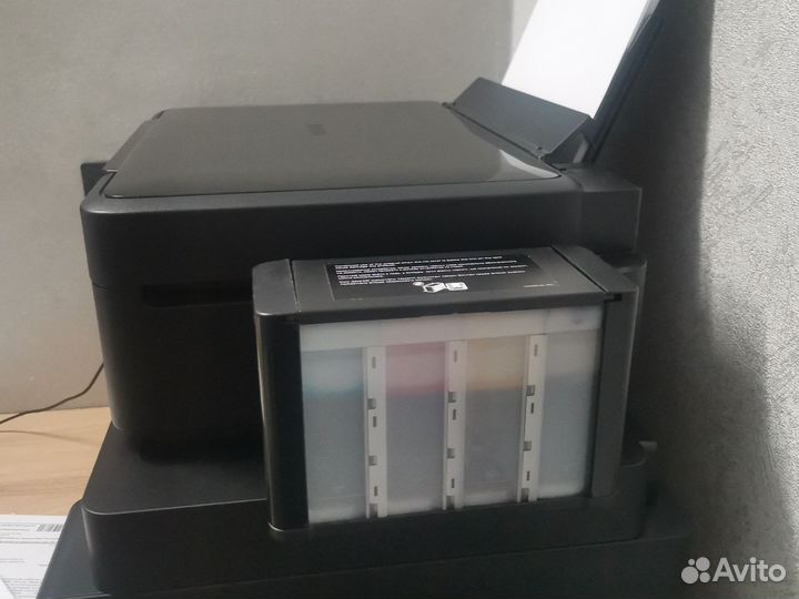 Цветной принтер epson L-456, мфу