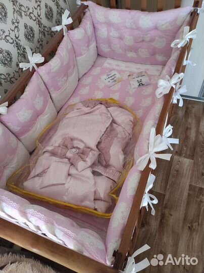 Бортики в кроватку