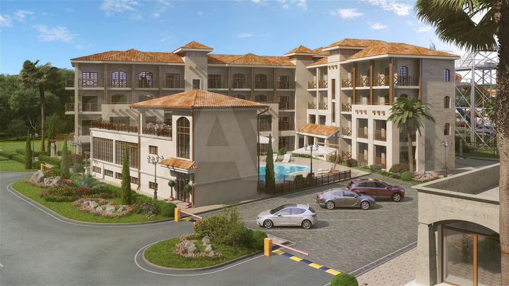 Апартаменты-студия, 24 м², 3/4 эт.