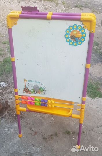 Мольберт детский двухсторонний
