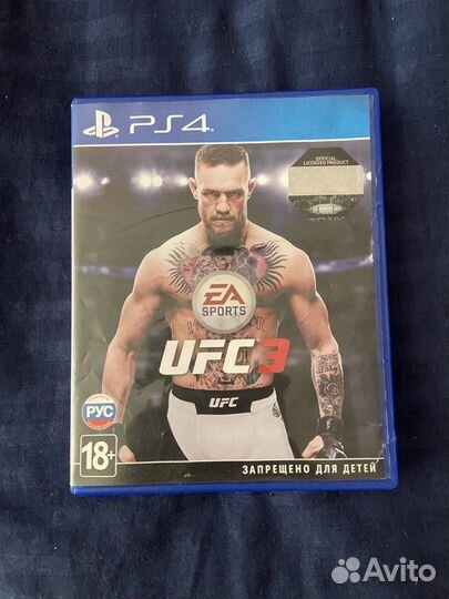 Ufc 3 диск на ps4