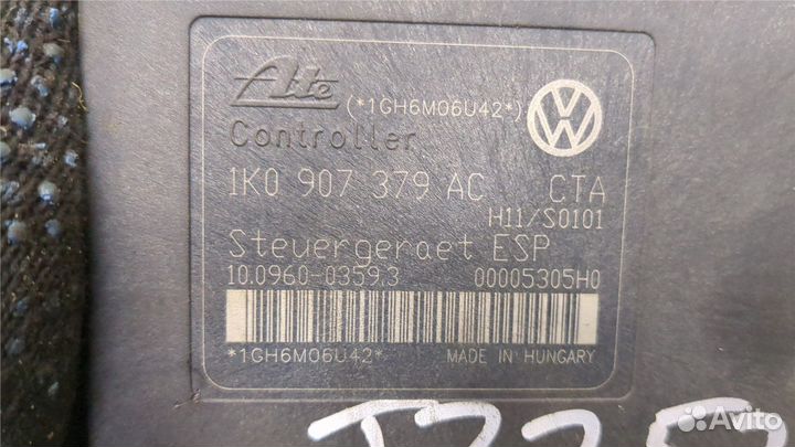 Блок абс, насос Volkswagen Touran, 2007