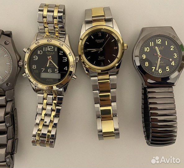 Часы наручные Seiko и Omax оптом новые