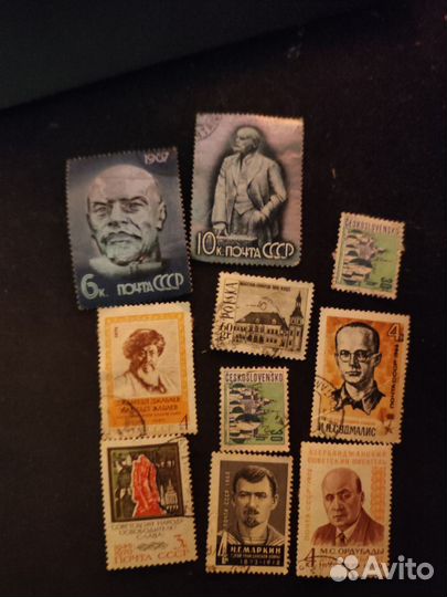 Марки СССР, Япония, Болгария, Куба, Монголия, Вьет