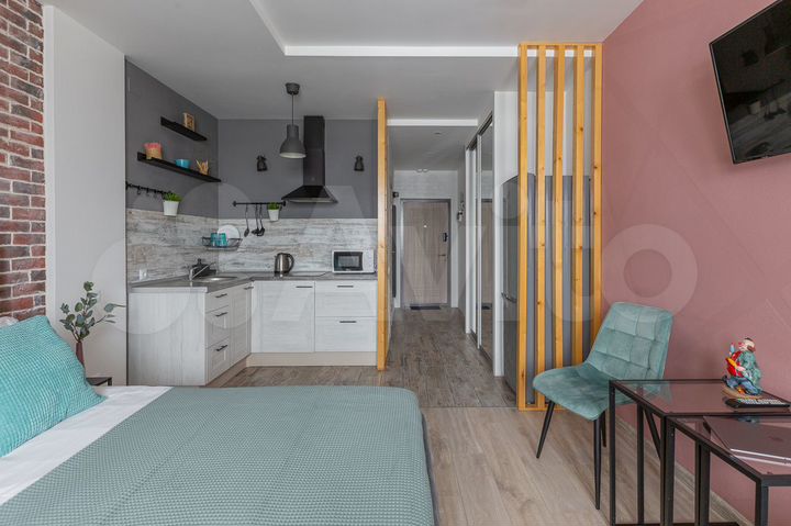 Квартира-студия, 30 м², 17/25 эт.