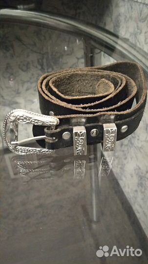 Ремни детские nini's натуральная кожа 65 см