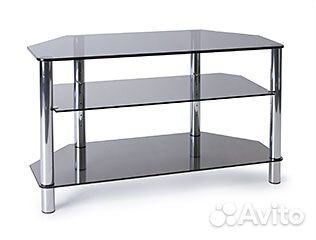 Стеклянная тумба под аппаратуру
