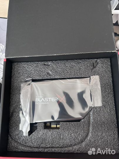 Звуковая карта creative sound blaster