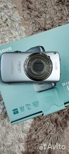 Фотоаппарат canon digital ixus 200 is