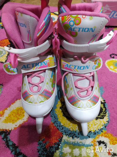 Коньки для девочки 30-33 размер