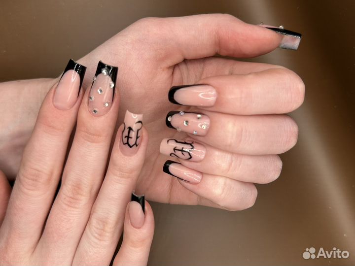 Маникюр педикюр наращивание дизайны