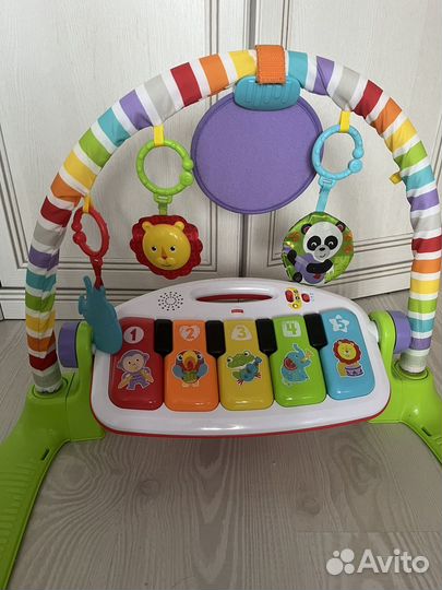 Музыкальный коврик пианино fisher price