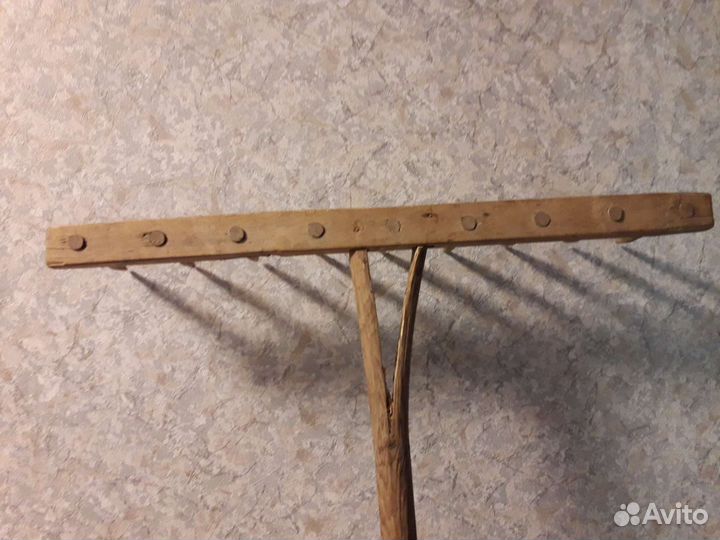 Грабли деревянные