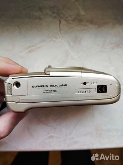 Плёночный фотоаппарат olympus