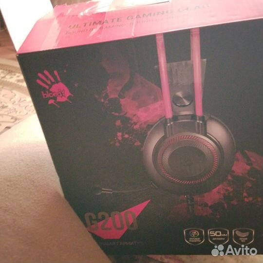 Игровые наушники с микрофоном