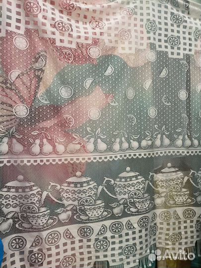 Тюль на кухню 162х155 см