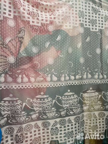 Тюль на кухню 162х155 см