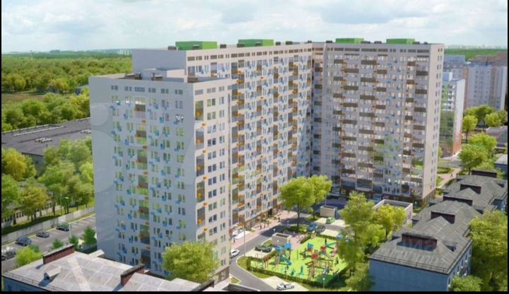 1-к. квартира, 44,4 м², 13/17 эт.