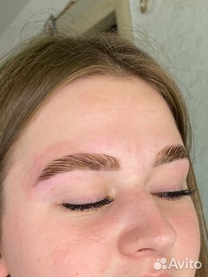 Оформление бровей