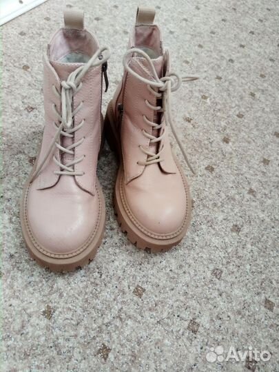 Ботинки демисезонные для девочки 34