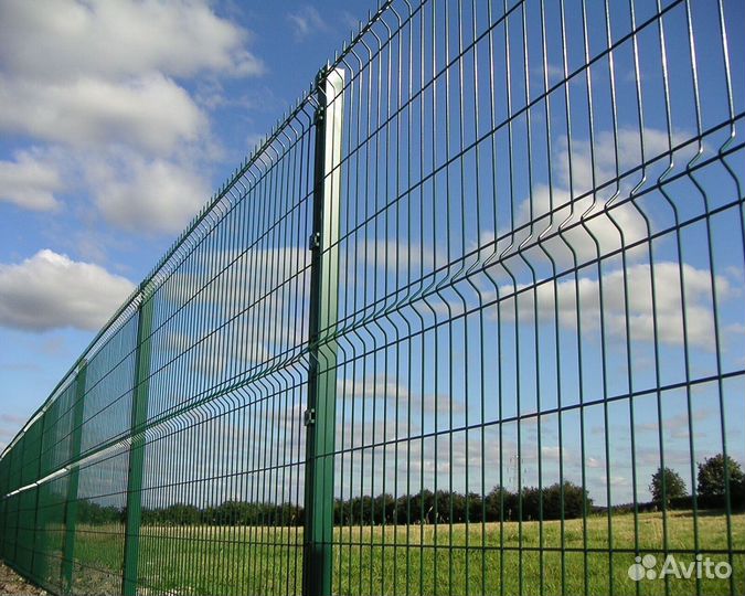 Заборы на дачу Gitter 2D 1метр