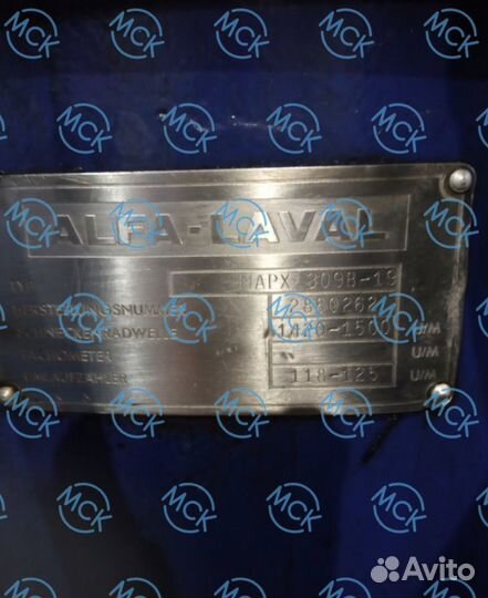 Шарикоподшипники на сепаратор Alfa Laval mapx 309