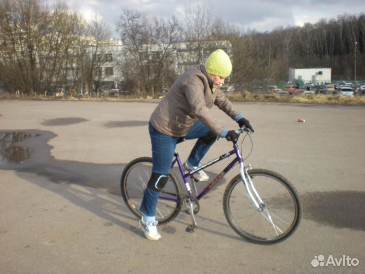 Обучение езде на велосипеде взрослых и детей