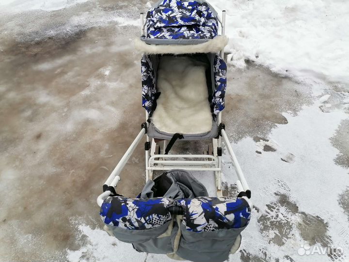 Санки коляска